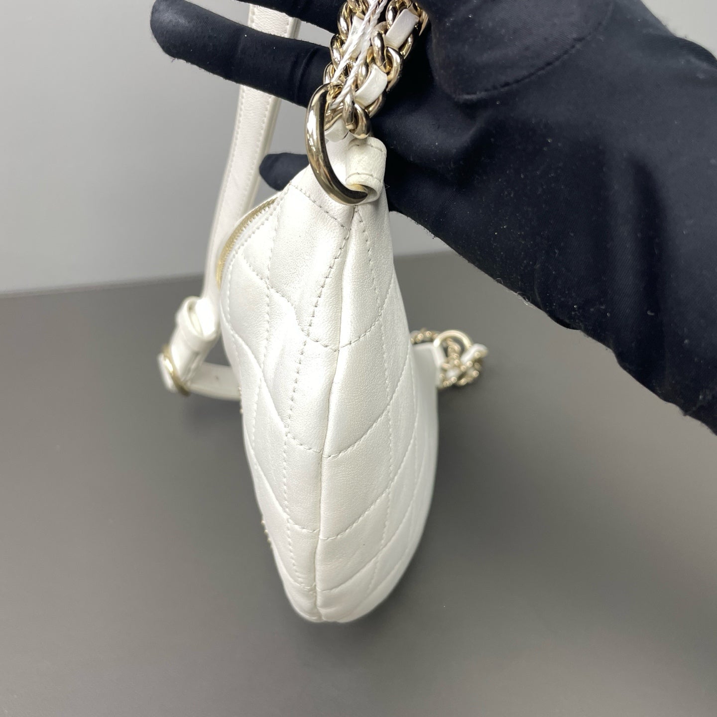 Chanel White Belt Bag & Fanny Pack