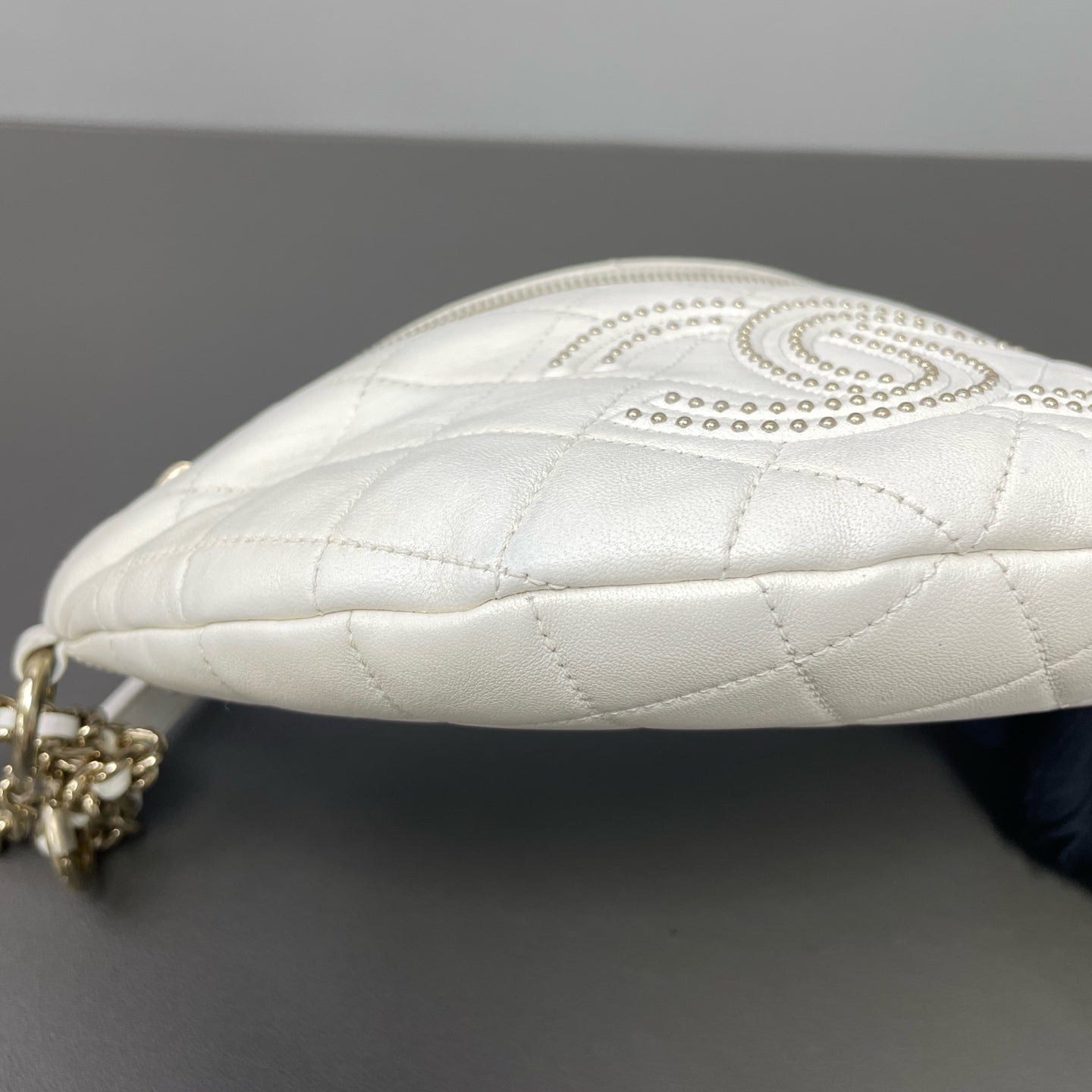Chanel White Belt Bag & Fanny Pack