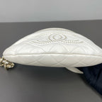 Chanel White Belt Bag & Fanny Pack