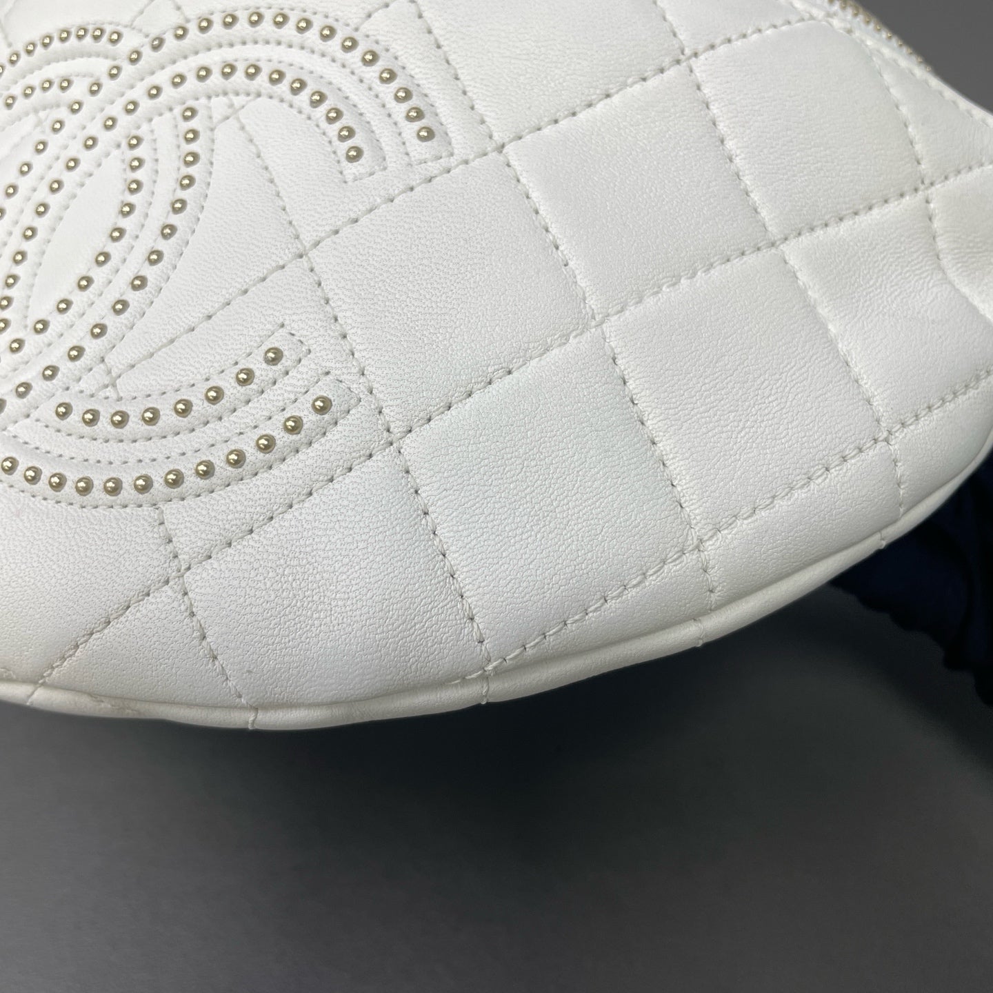 Chanel White Belt Bag & Fanny Pack