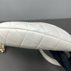 Chanel White Belt Bag & Fanny Pack