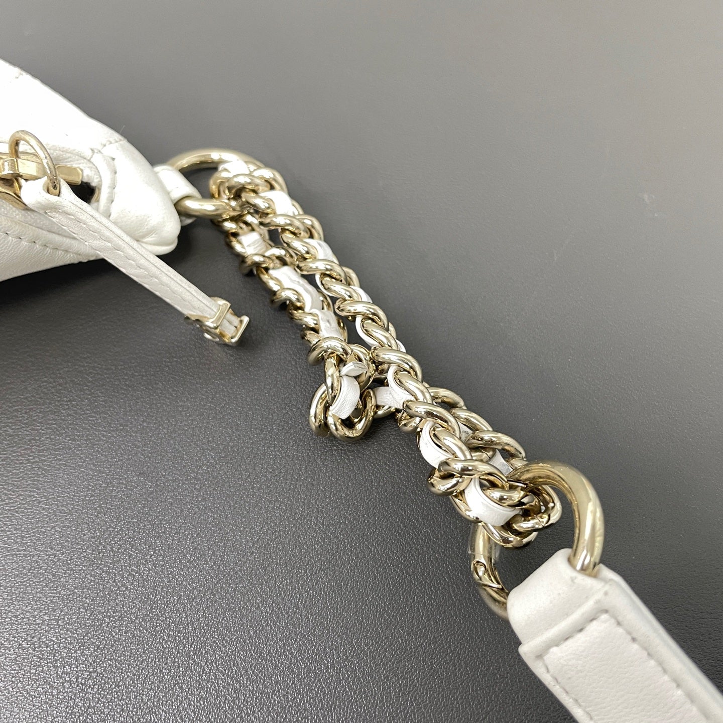 Chanel White Belt Bag & Fanny Pack