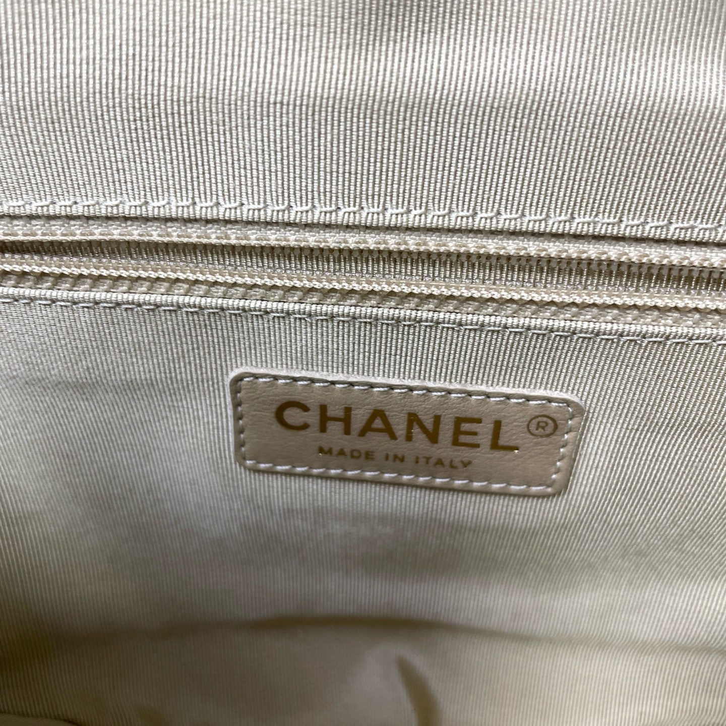 Chanel White Belt Bag & Fanny Pack