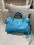 Balenciaga Blue Shoulder Bag 168028-D94JT-3725
