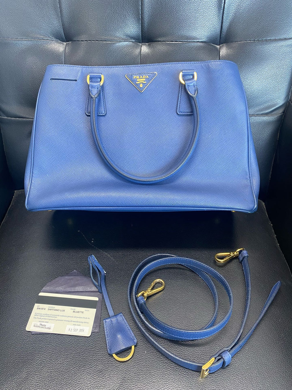 Prada Blue 1BA863_NZV_F0016_V_OOO