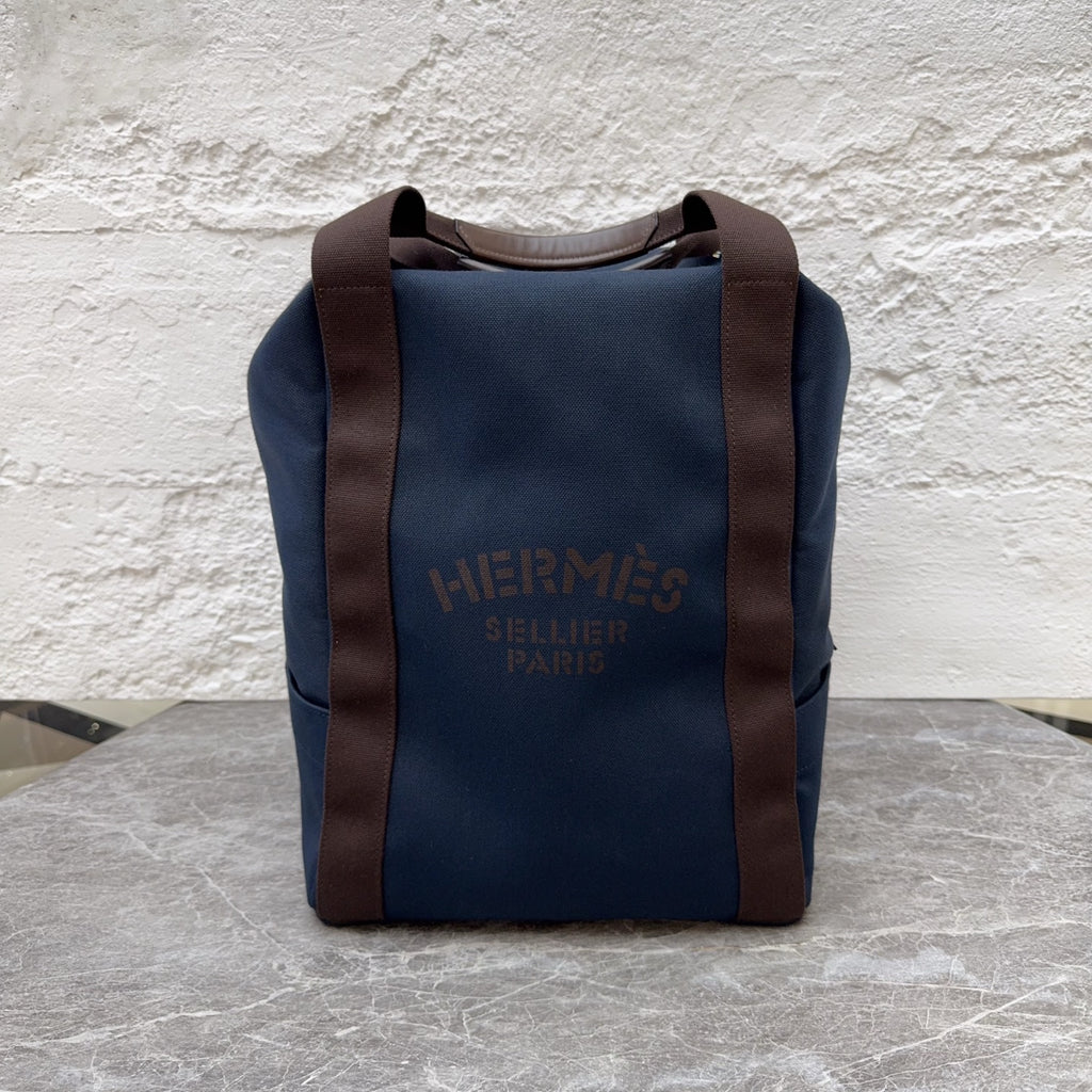 Hermes Canvas Backpack