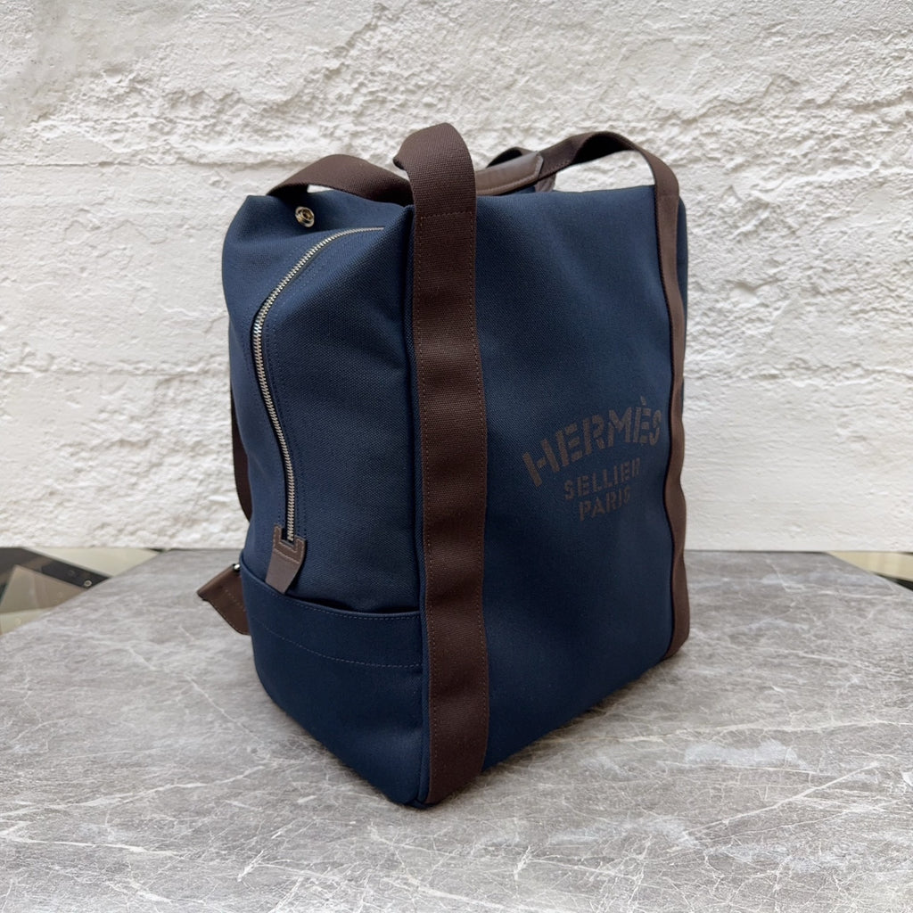 Hermes Canvas Backpack