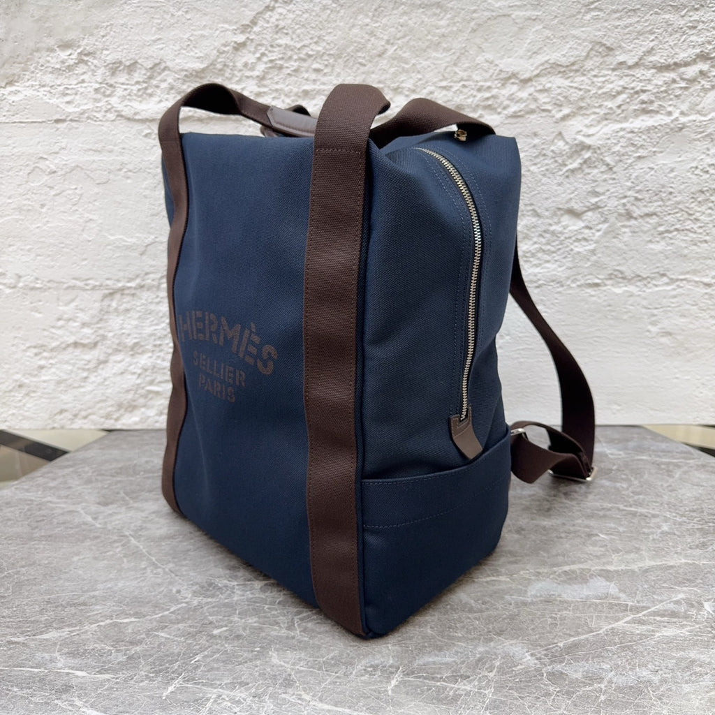 Hermes Canvas Backpack