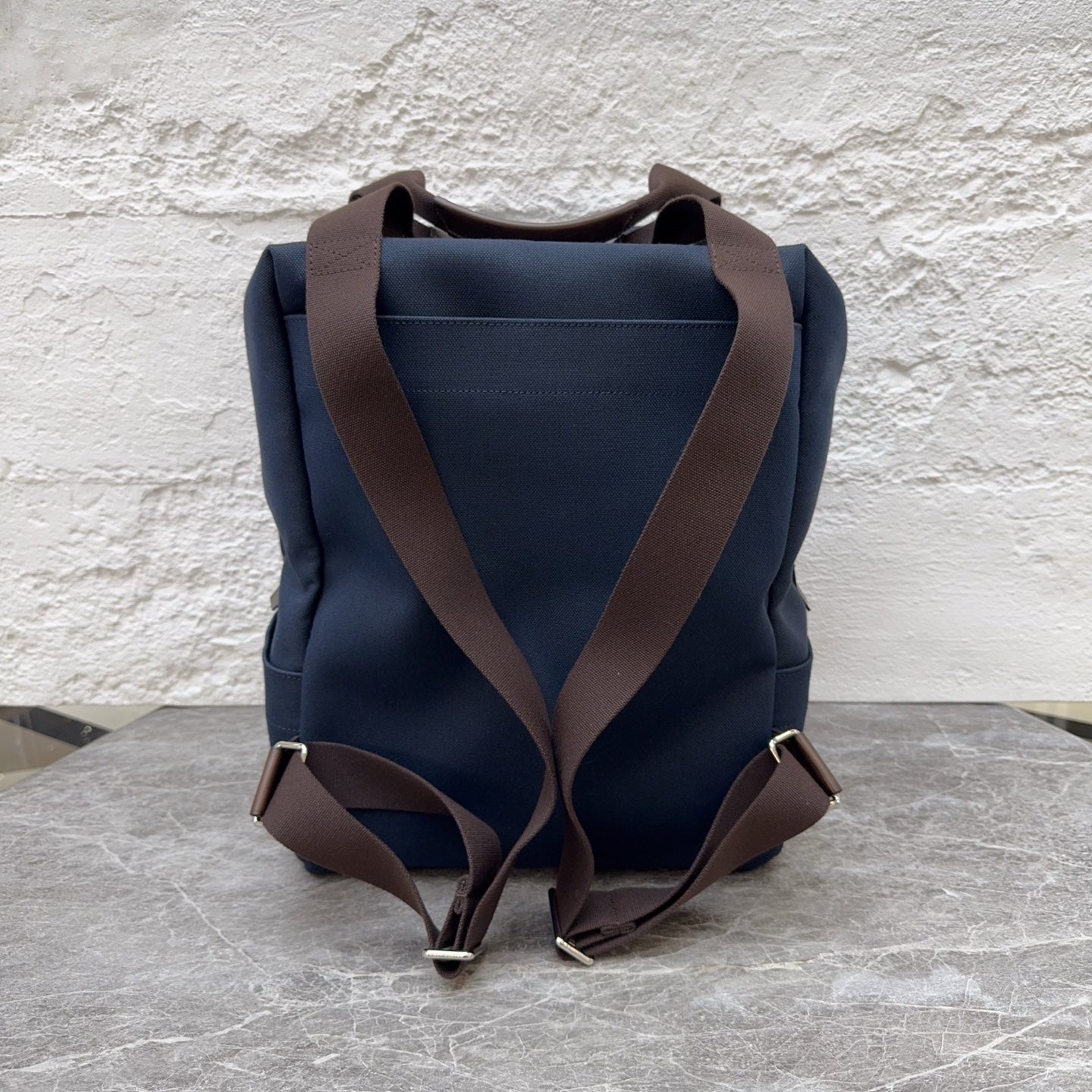 Hermes Canvas Backpack