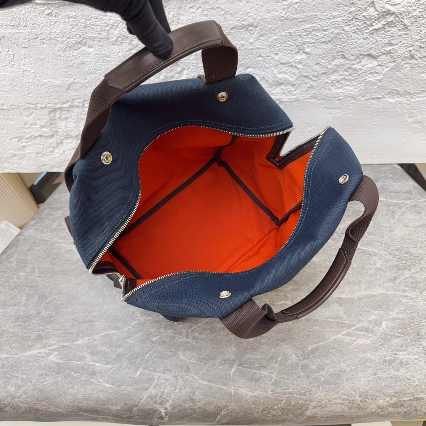 Hermes Canvas Backpack