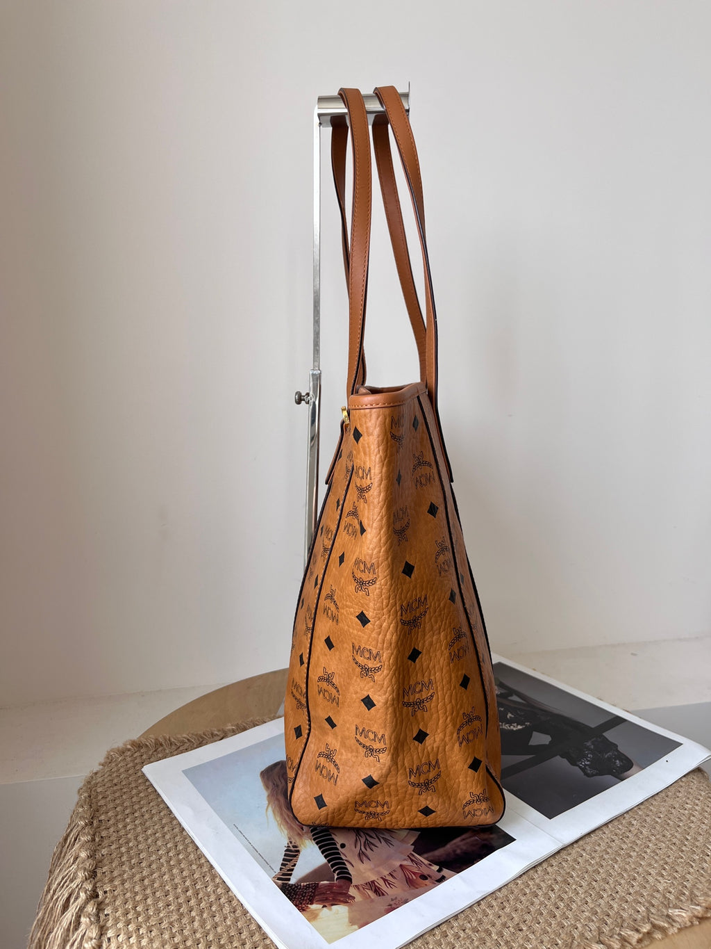 MCM Leather Tote