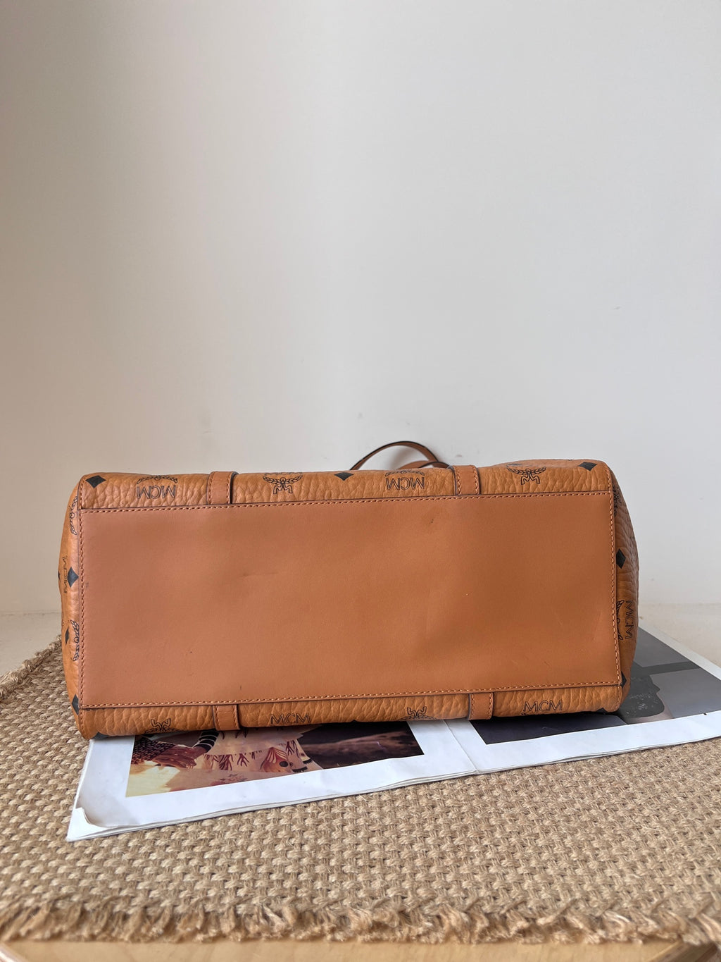MCM Leather Tote