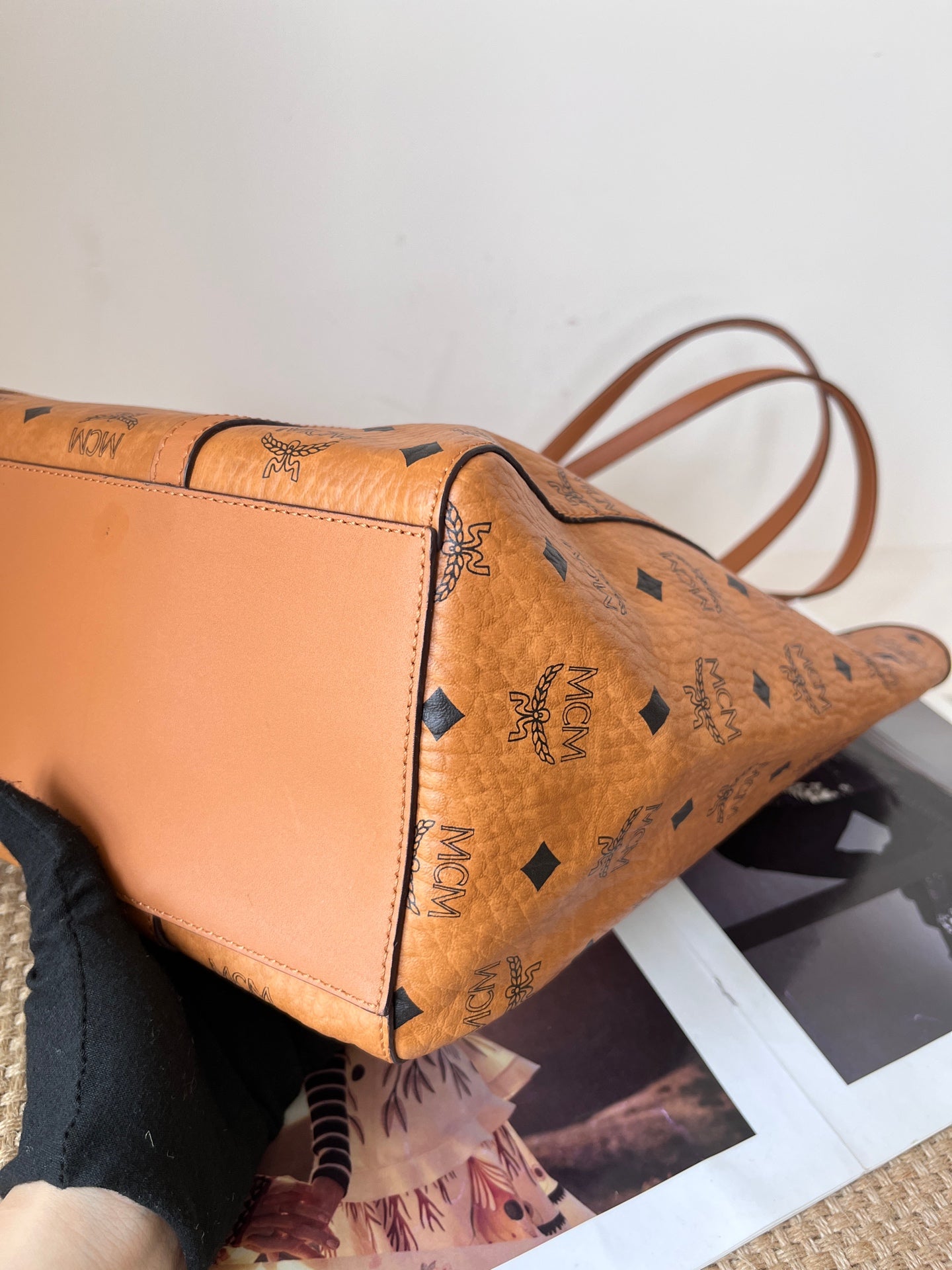 MCM Leather Tote