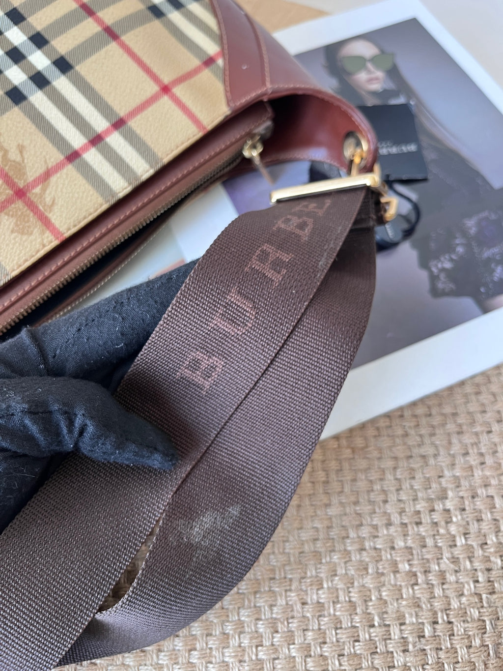 Burberry Leather Tote
