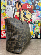 Fendi Polyvinyl chloride (PVC) Brown Tote
