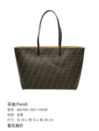 Fendi Polyvinyl chloride (PVC) Brown Tote