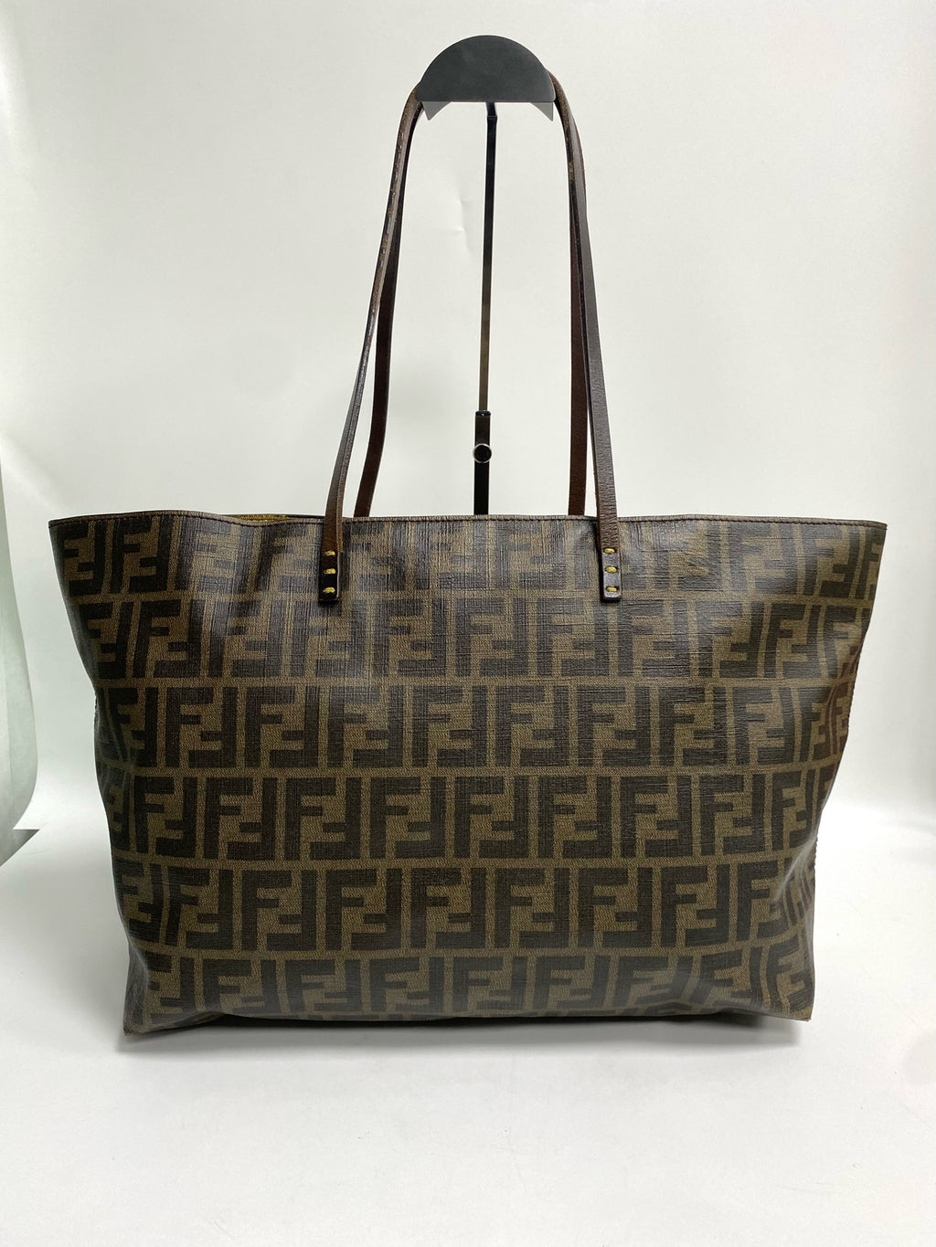 Fendi Polyvinyl chloride (PVC) Brown Tote