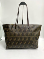 Fendi Polyvinyl chloride (PVC) Brown Tote