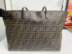 Fendi Polyvinyl chloride (PVC) Brown Tote