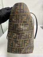 Fendi Polyvinyl chloride (PVC) Brown Tote