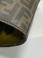 Fendi Polyvinyl chloride (PVC) Brown Tote