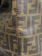 Fendi Polyvinyl chloride (PVC) Brown Tote