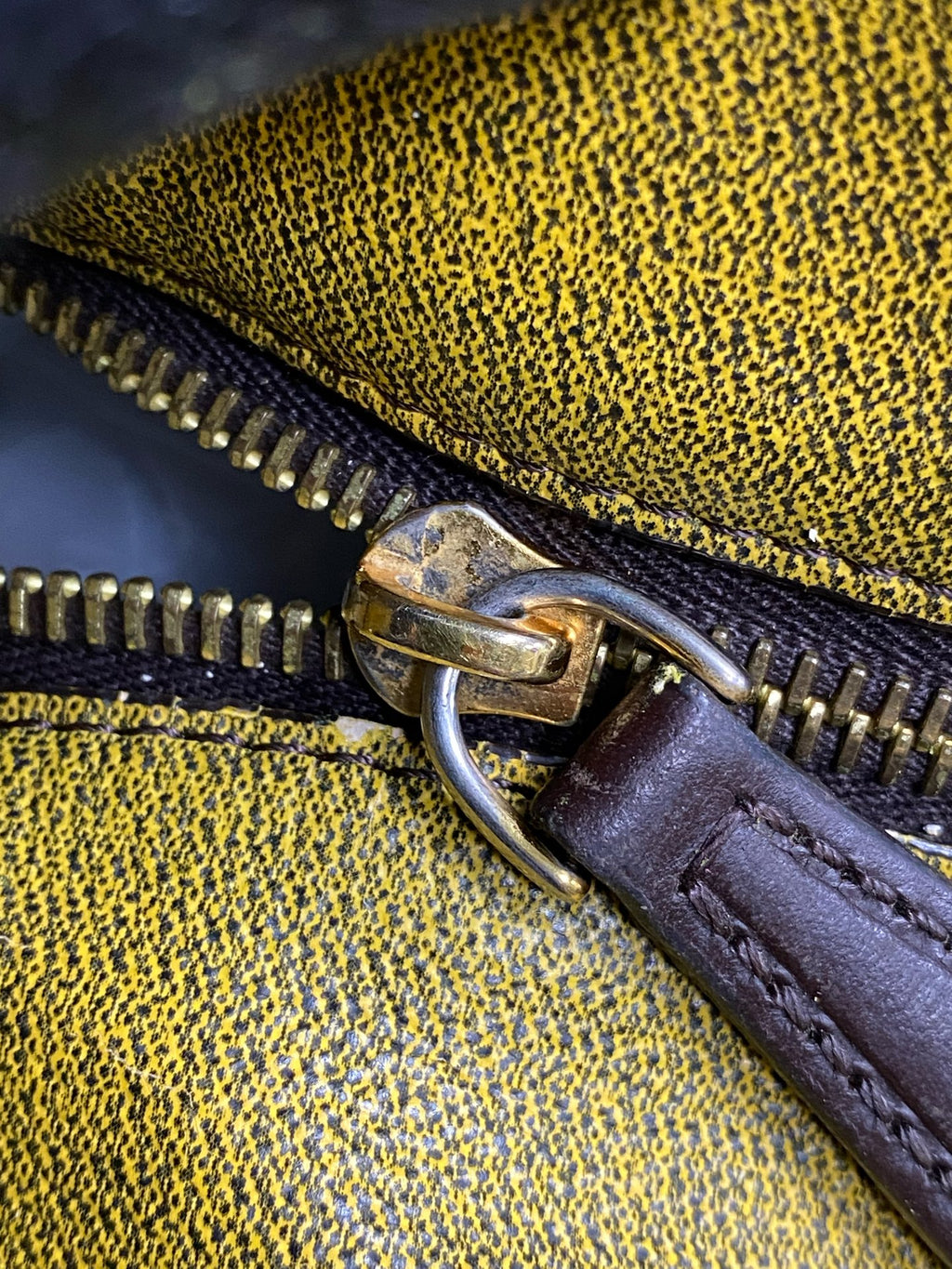 Fendi Polyvinyl chloride (PVC) Brown Tote