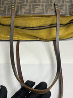 Fendi Polyvinyl chloride (PVC) Brown Tote