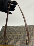 Fendi Polyvinyl chloride (PVC) Brown Tote