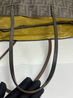 Fendi Polyvinyl chloride (PVC) Brown Tote