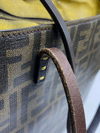 Fendi Polyvinyl chloride (PVC) Brown Tote