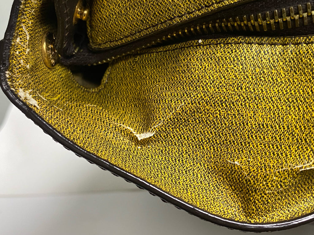 Fendi Polyvinyl chloride (PVC) Brown Tote