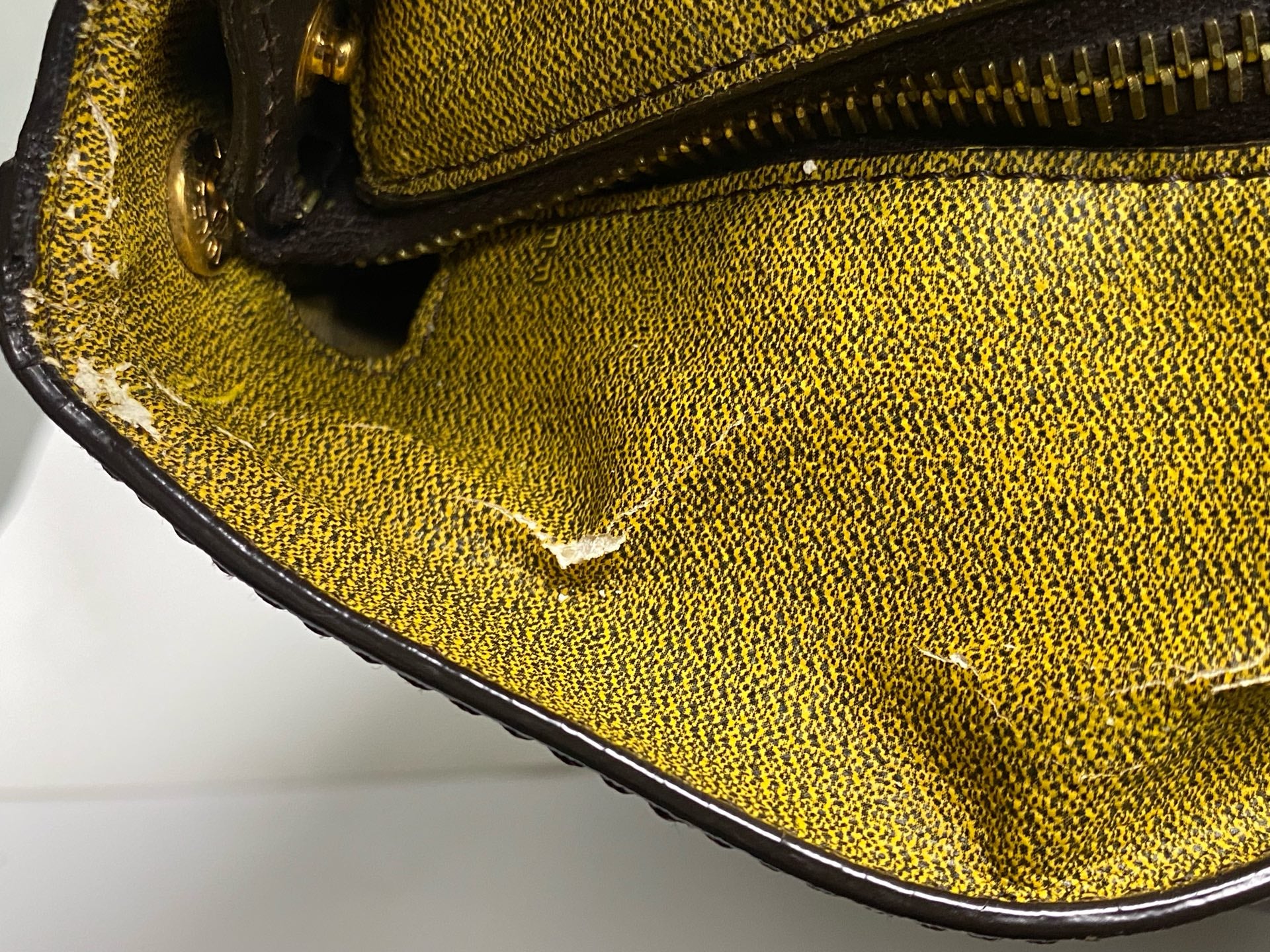 Fendi Polyvinyl chloride (PVC) Brown Tote
