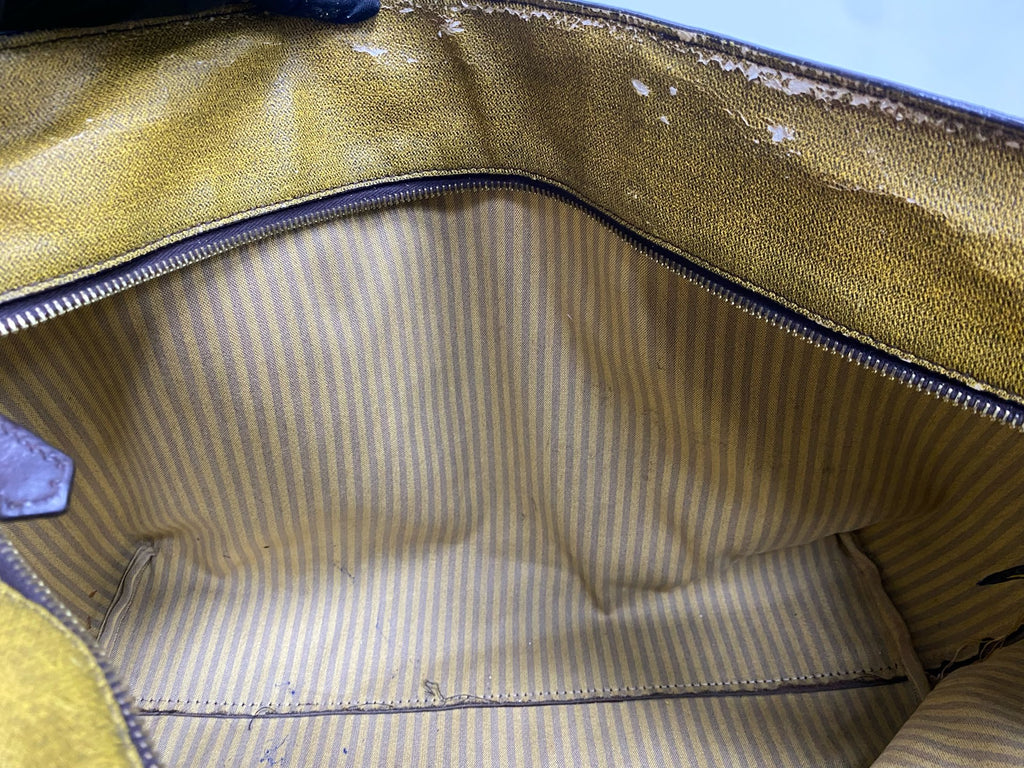 Fendi Polyvinyl chloride (PVC) Brown Tote