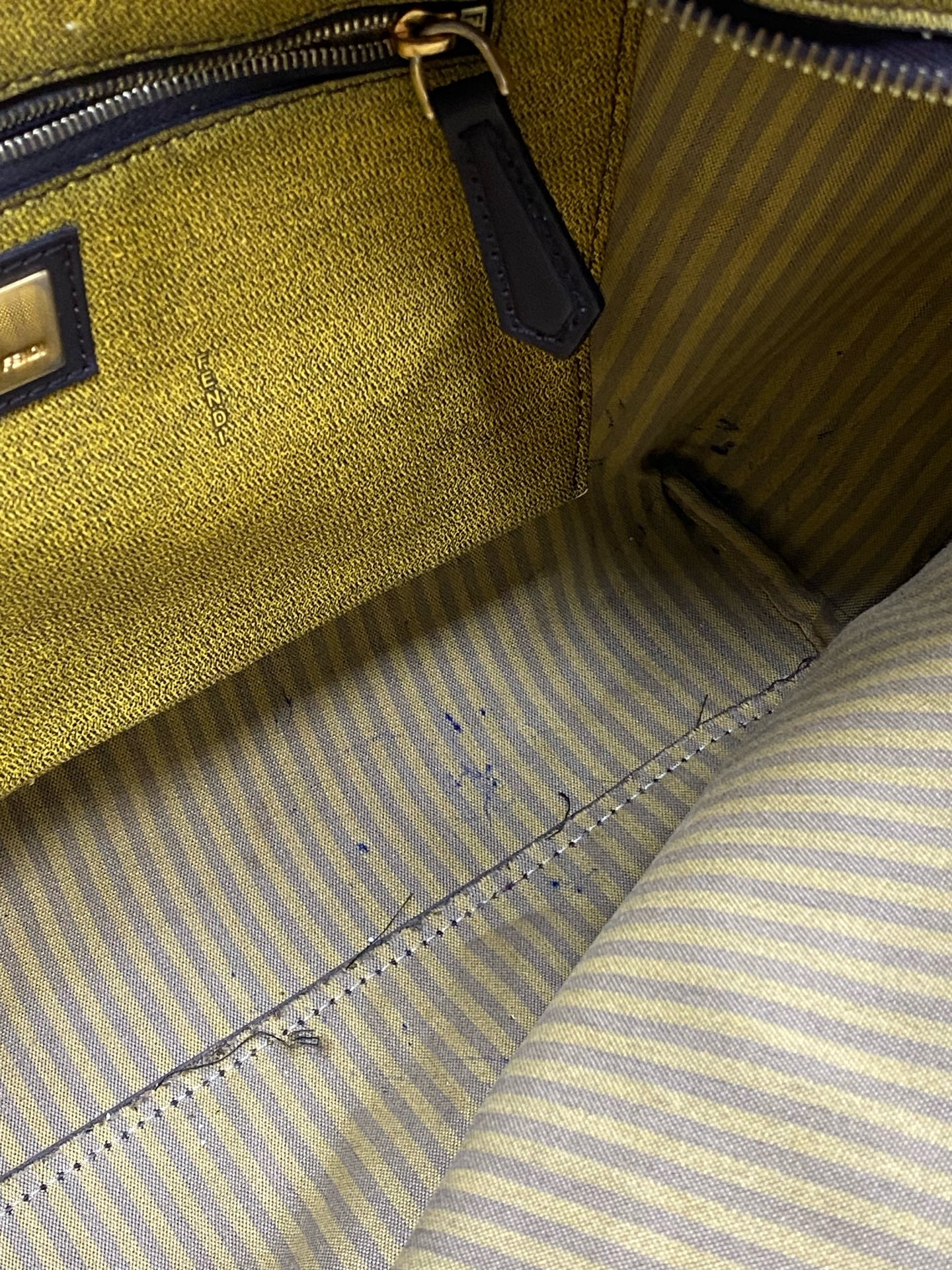 Fendi Polyvinyl chloride (PVC) Brown Tote