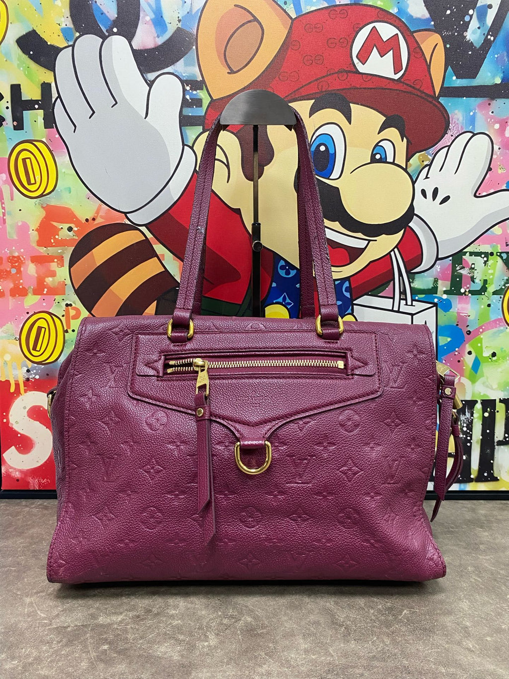 Balenciaga Leather Red Tote
