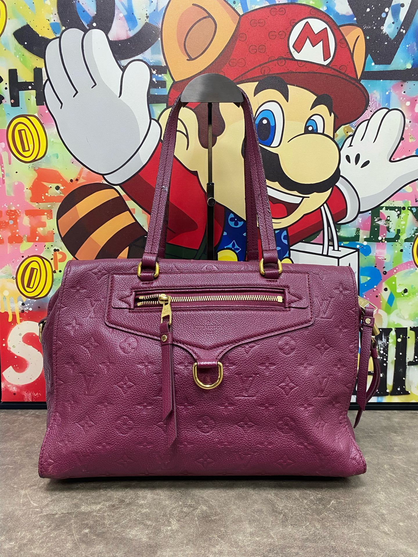 Balenciaga Leather Red Tote