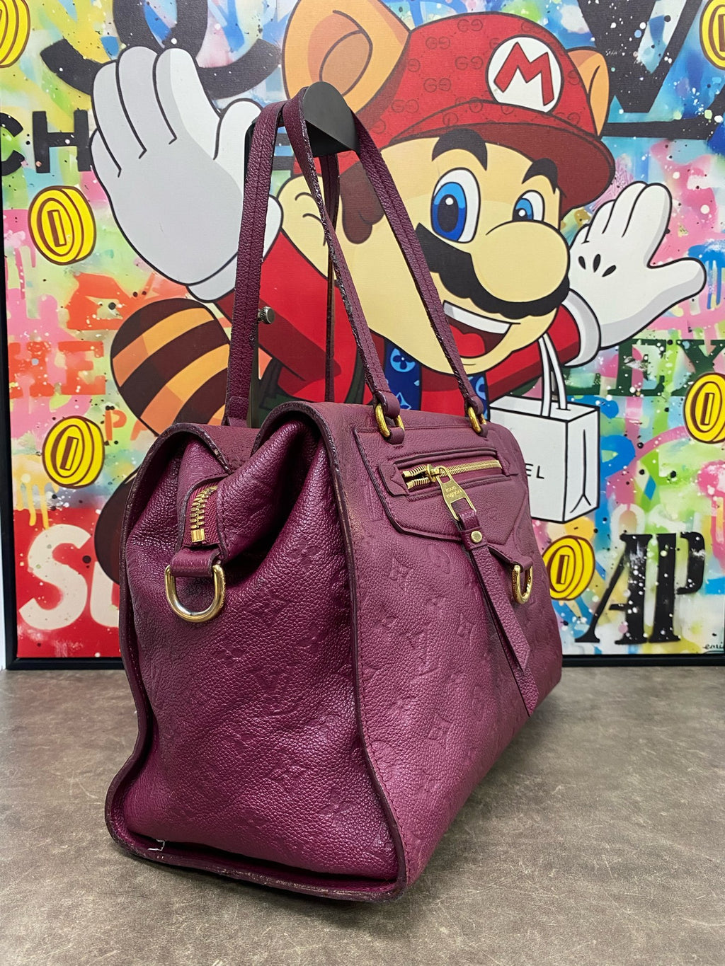 Balenciaga Leather Red Tote