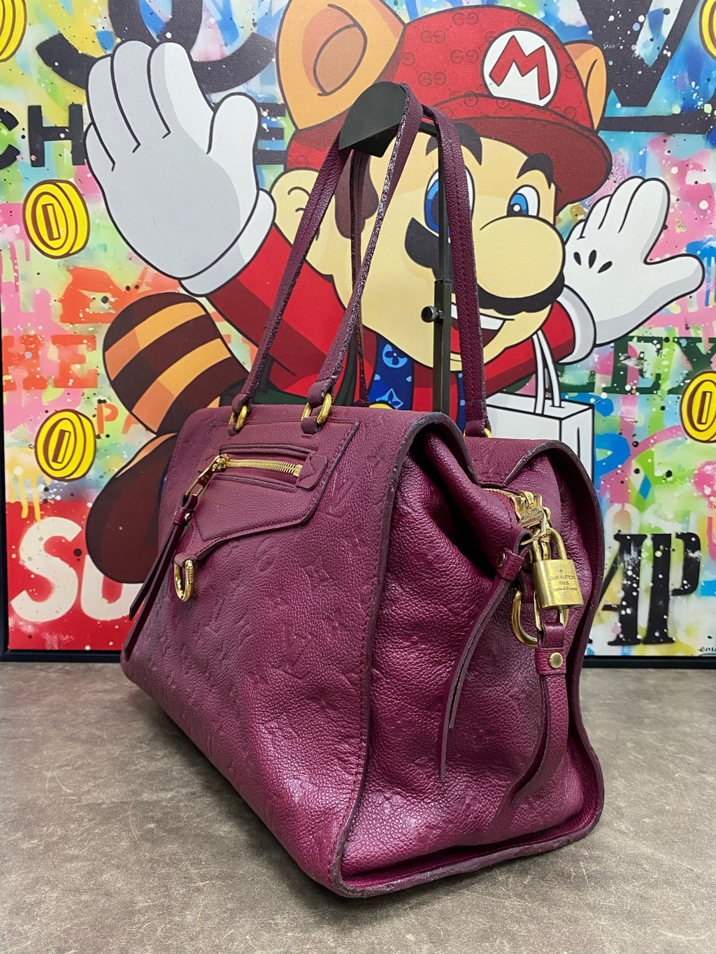 Balenciaga Leather Red Tote