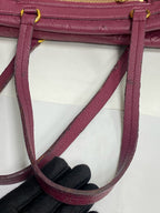 Balenciaga Leather Red Tote