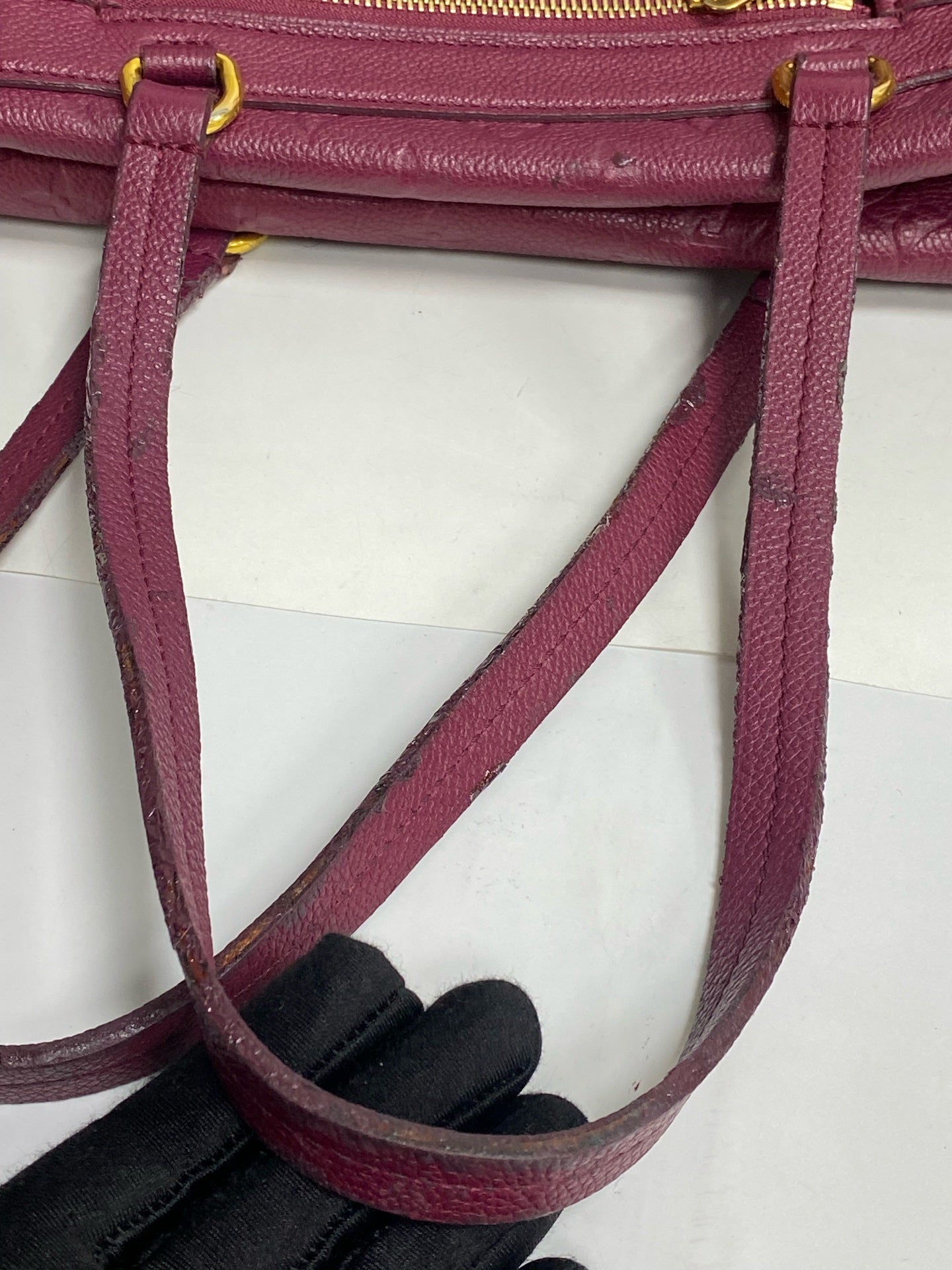 Balenciaga Leather Red Tote