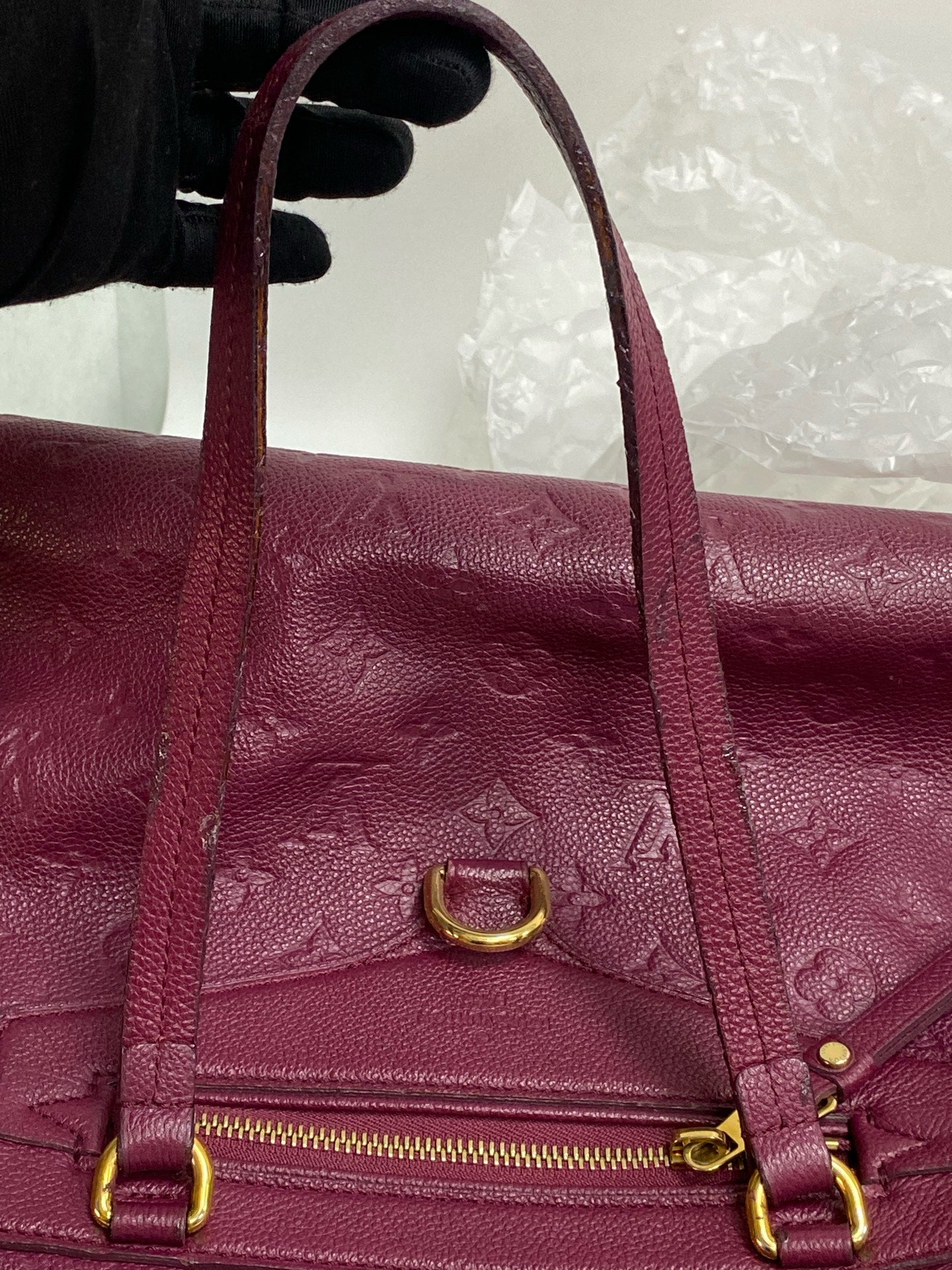 Balenciaga Leather Red Tote