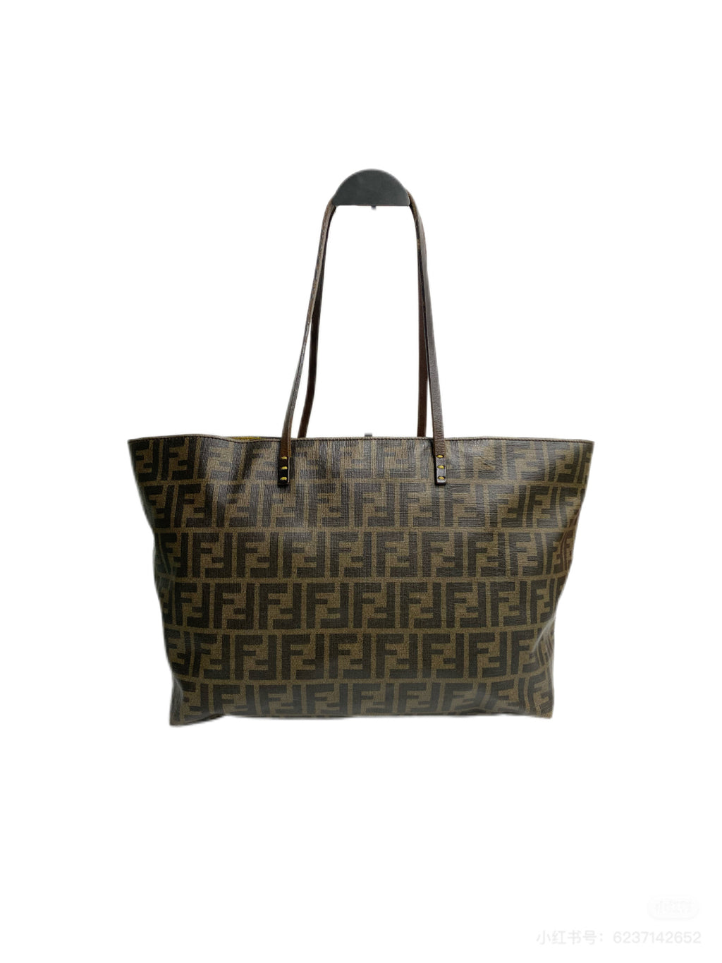 Fendi Polyvinyl chloride (PVC) Brown Tote