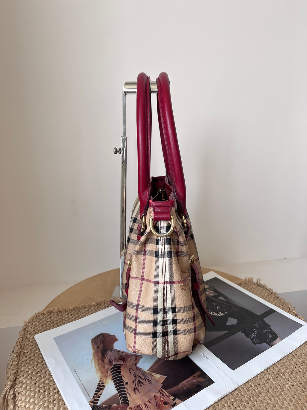 Burberry Leather Satchel