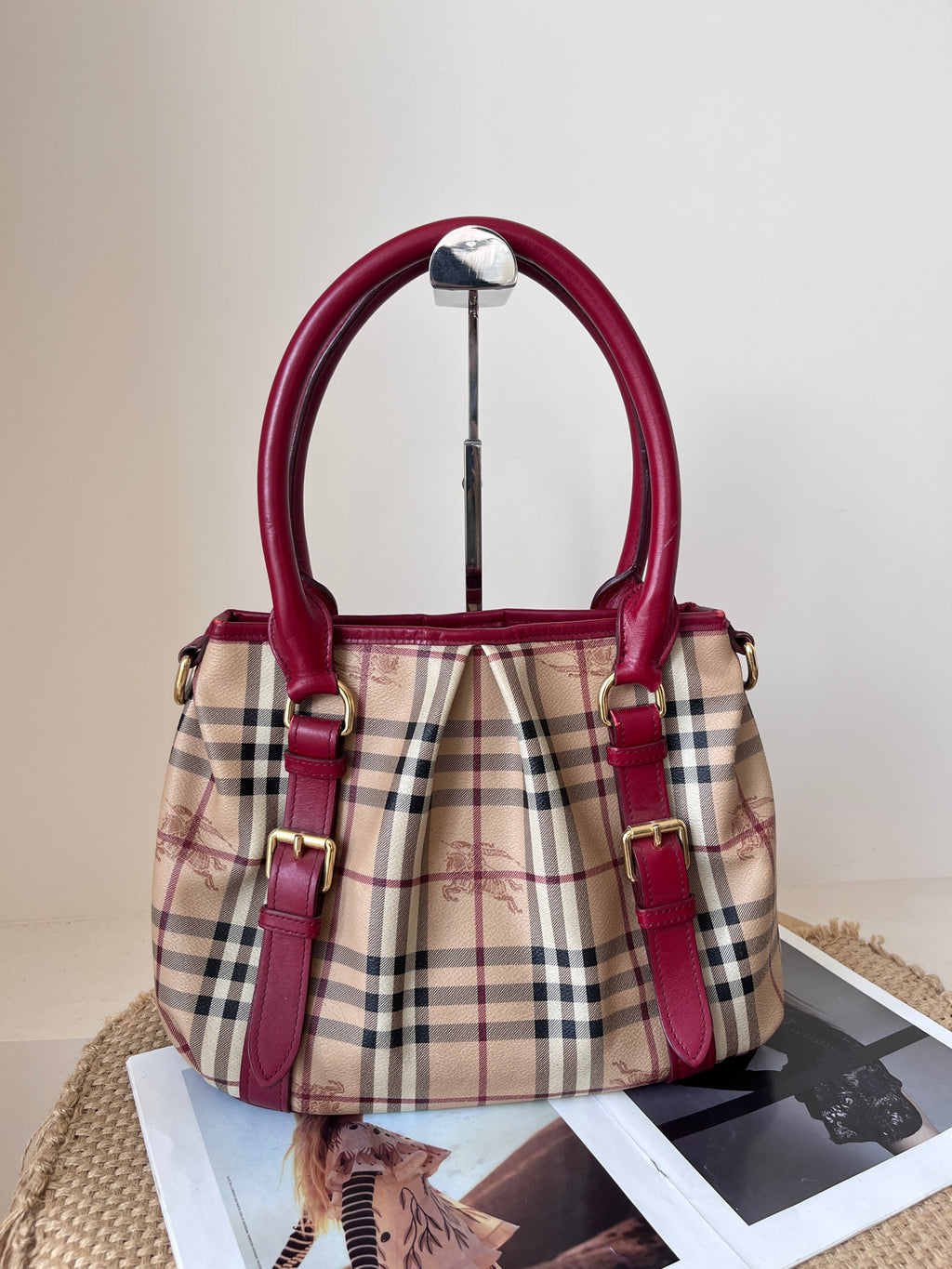 Burberry Leather Satchel