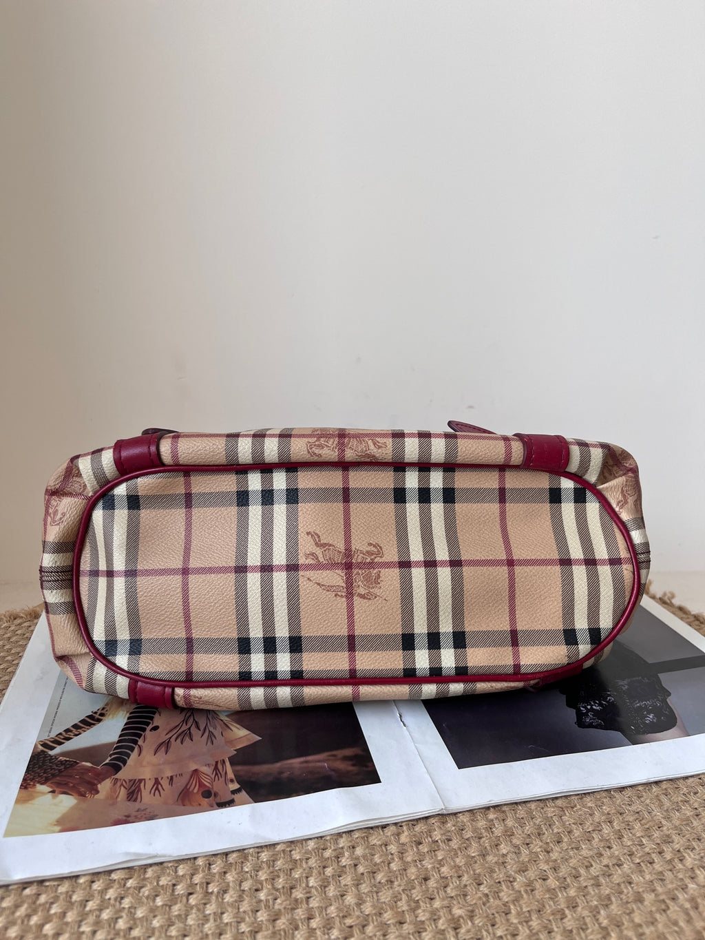 Burberry Leather Satchel