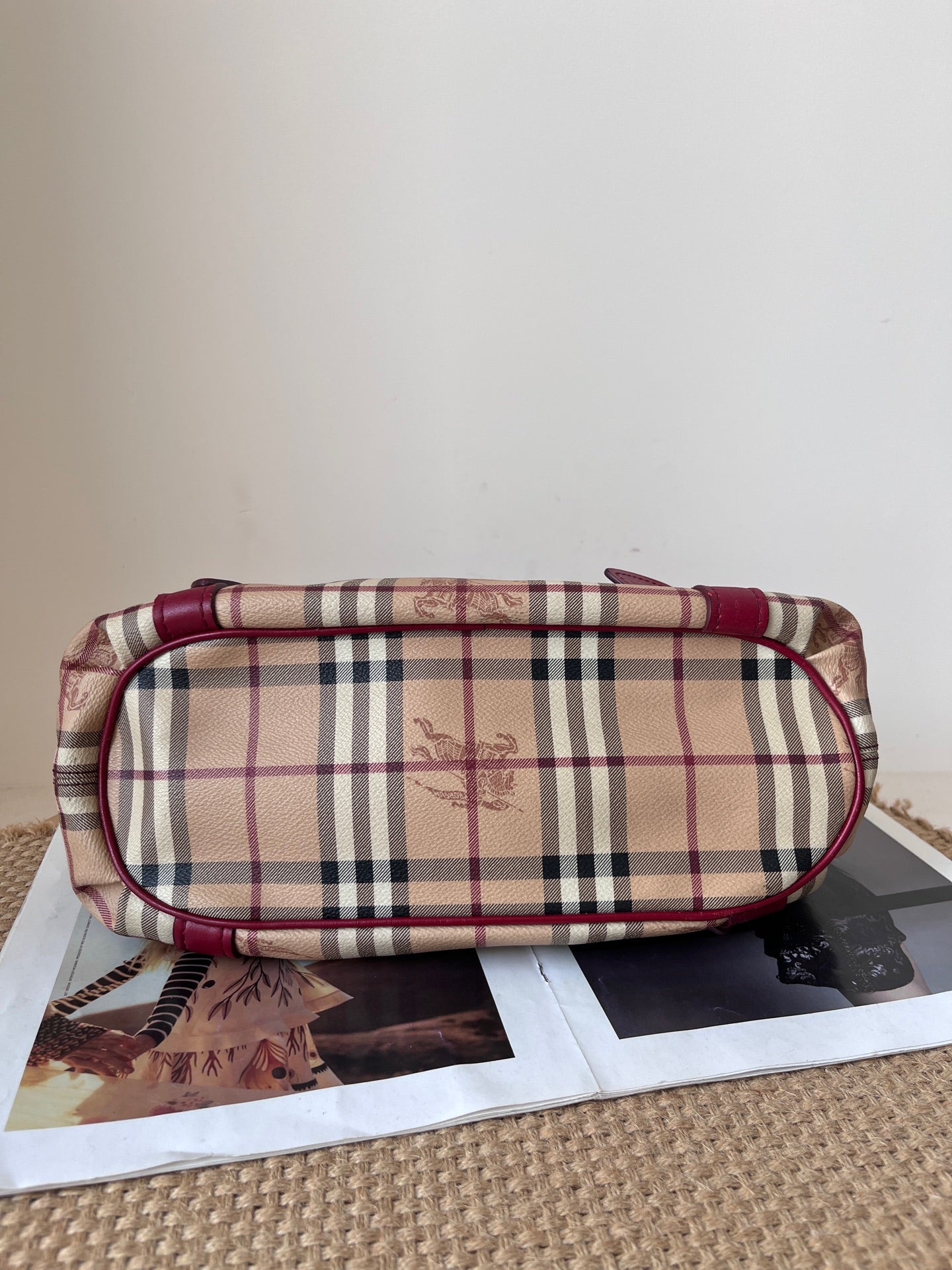 Burberry Leather Satchel