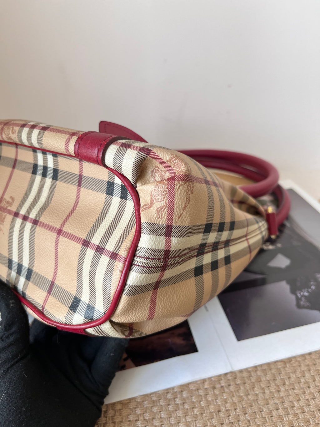 Burberry Leather Satchel