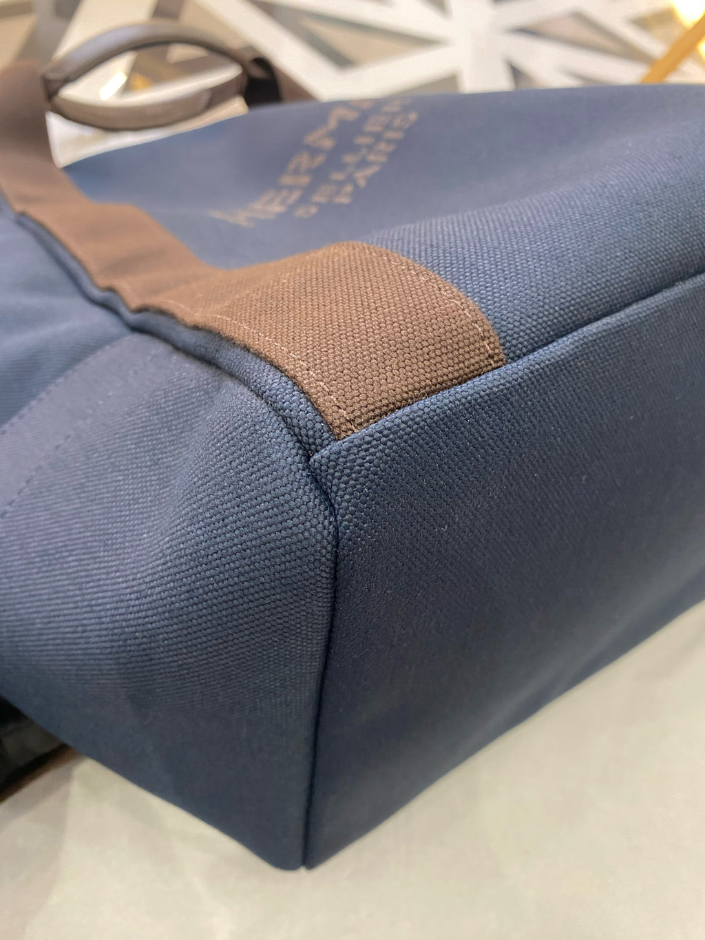 Hermes Canvas Backpack