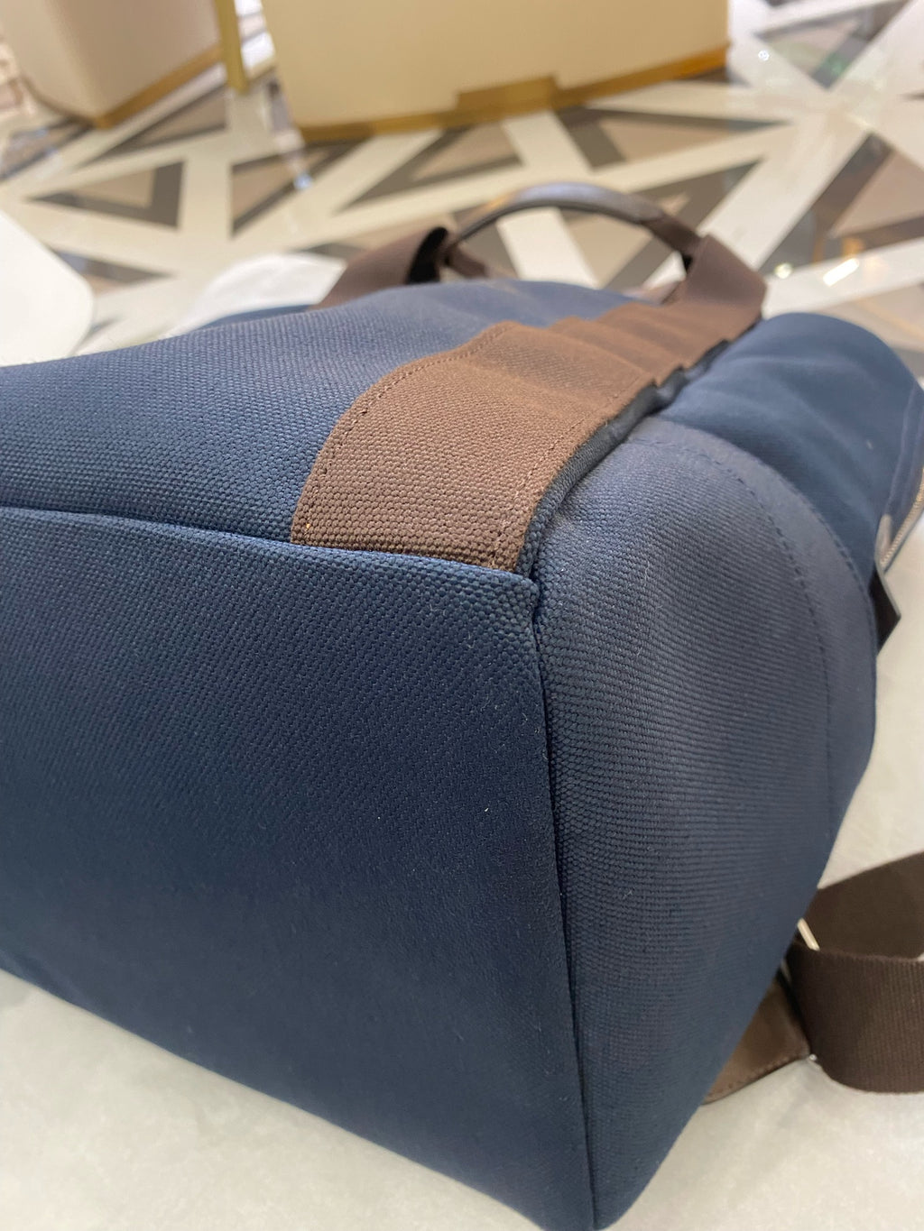 Hermes Canvas Backpack